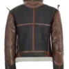 B3 Shearling Katie Mc Grath Leather Jacket B