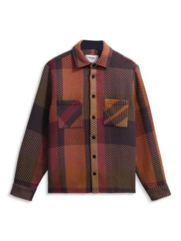 Claude The Four Seasons S02 Marco Calvani Multicolor Plaid Shirt Jacket 1