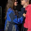 Coachella 2026 Hailey Bieber Blue Jacket