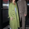 NYC Dinner Event Paige Lorenze Green Coat R