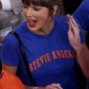 Taylor Swift NBA Finals Blue Shirt