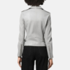 biker grey leather jacket womens 34f34eb1 4f0f 42e3 82c7 ef0d61f97de6