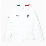 Winter Olympics 2026 Team Italy EA7 Emporio Armani Ski Puffer Jacket